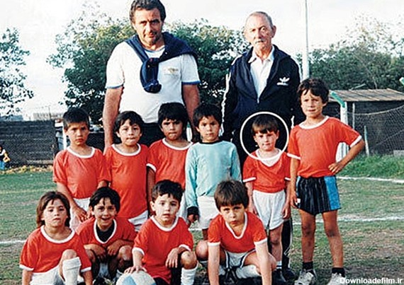 اولین تیم فوتبال مسی+عکس | خبرگزاری فارس