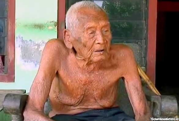 پیرترین انسان زنده جهان + تصاویر