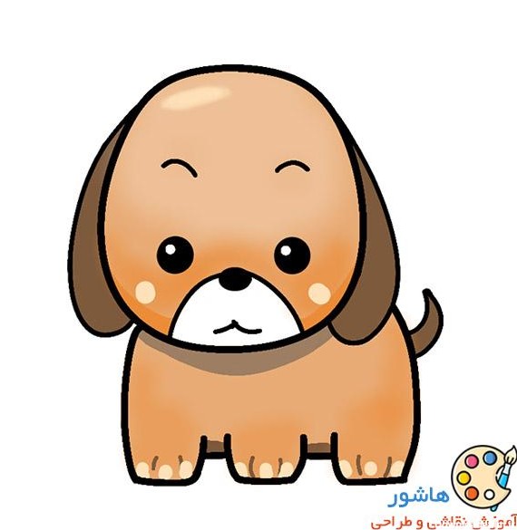 سگ تپل – اپلیکیشن آموزش نقاشی و طراحی هاشور