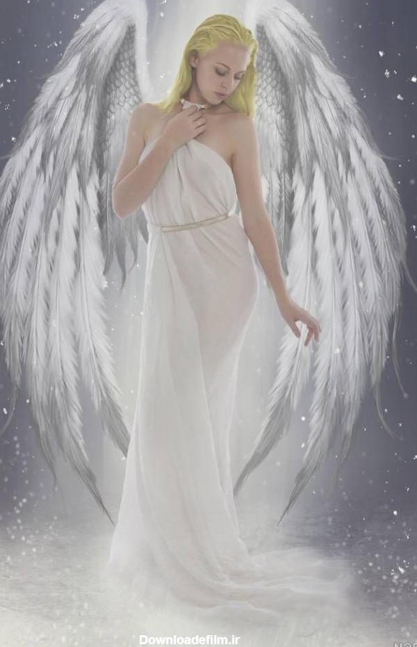 عکس سفید فرشته