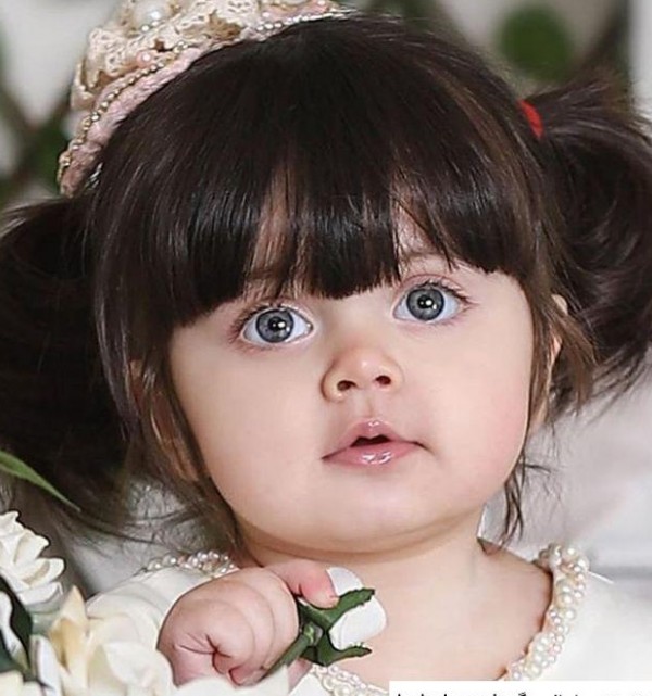 عکس کودک دختر زیبا برای پروفایل