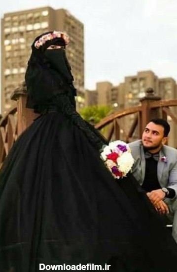 عکس عروس سیاه