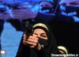 خبرآنلاین - تصاویر | حرکات نمایشی زنان پلیس با اسلحه در تهران
