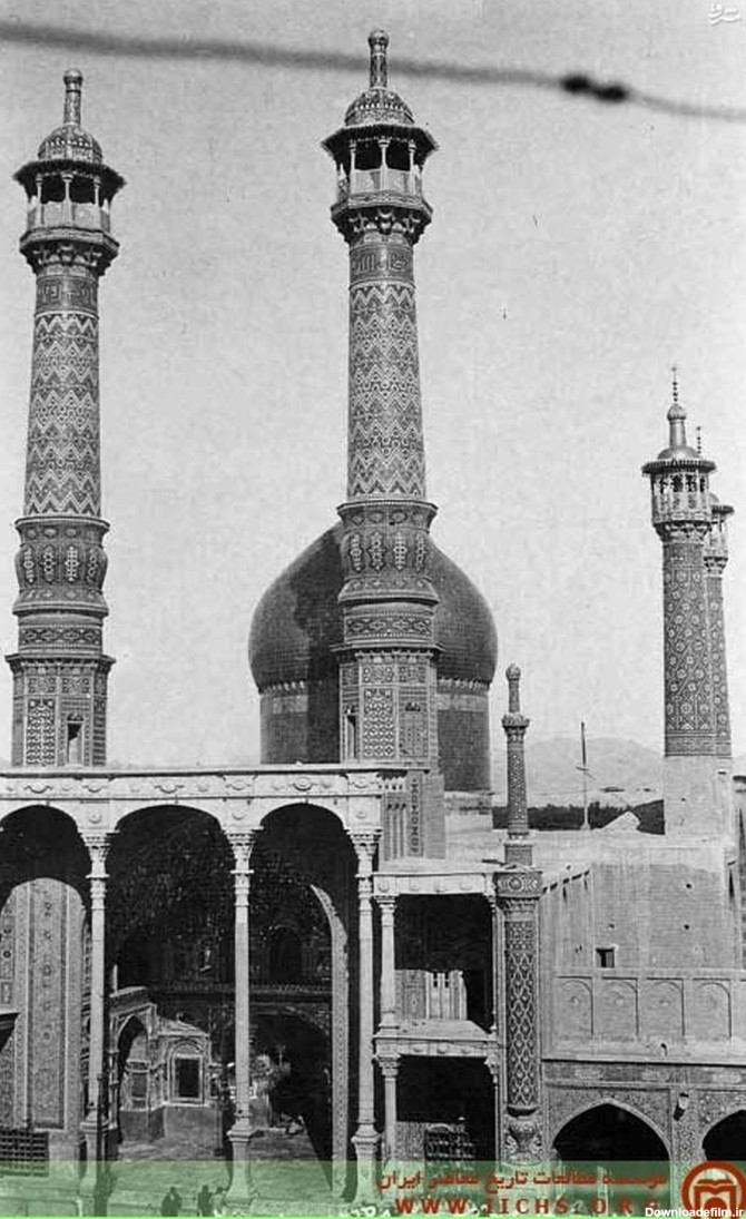 عکس: حرم حضرت معصومه(س) در دوره قاجار