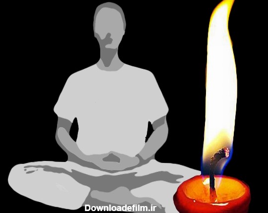 مراقبه با شمع | تراتاکا برای افزایش قدرت تمرکز به کمک یوگا