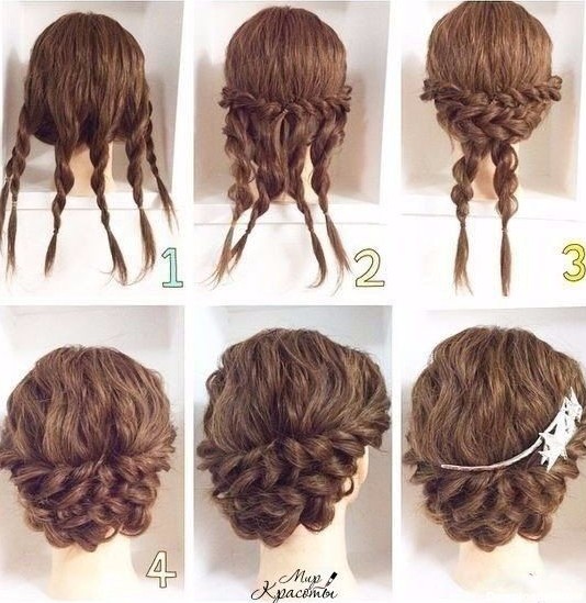 انواع آموزش مدل موی دخترانه برای عروسی همراه با بافت مو شیک و ساده