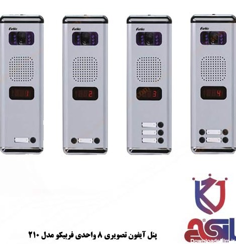 پنل آیفون تصویری 8 واحدی فربیکو مدل 210