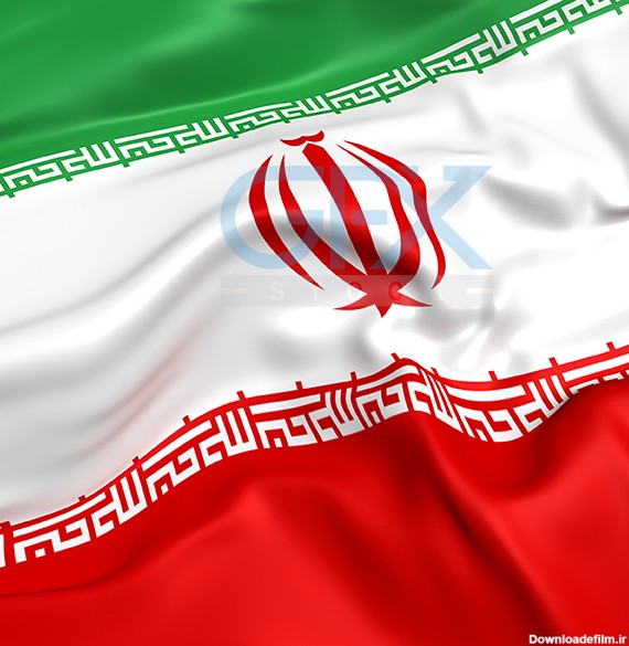 دانلود عکس زیبای استوک از پرچم جمهوری اسلامی ایران