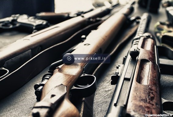 عکس با کیفیت از تفنگ و اسلحه های جنگی با فرمت jpg