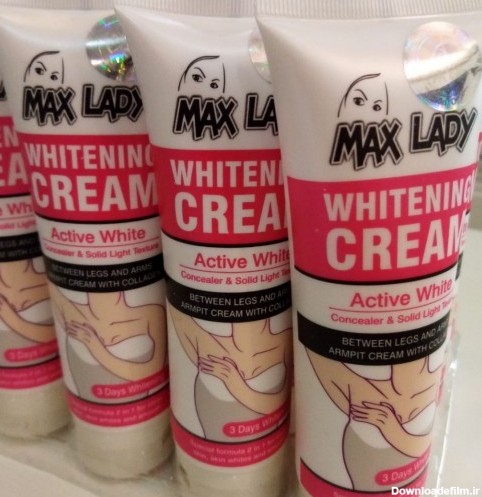 کرم سفید کننده زیر بغل مکس لیدی max lady - زیبایی لند