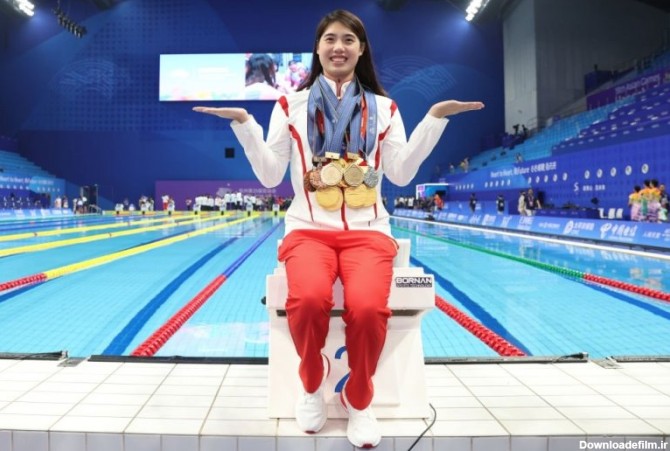 شناگر چینی ملکه بازی‌های آسیایی شد (عکس) | ورزش سه