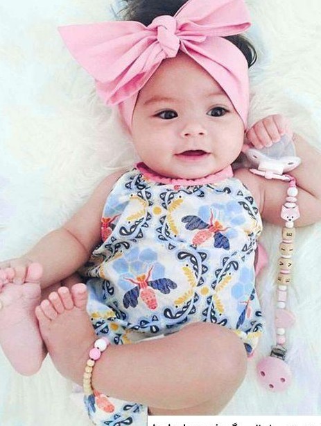 عکس بچه نوزاد دختر خوشگل برای پروفایل دخترانه