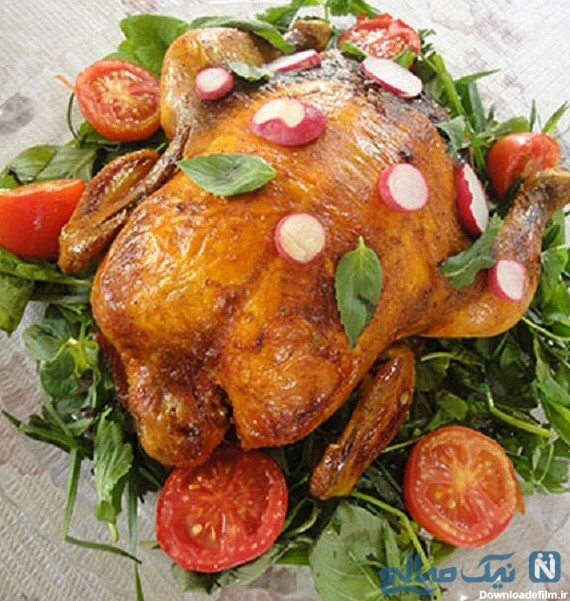 دورچین مرغ شکم پر | تصاویر جالب از تزیین و دورچین مرغ شکم پر