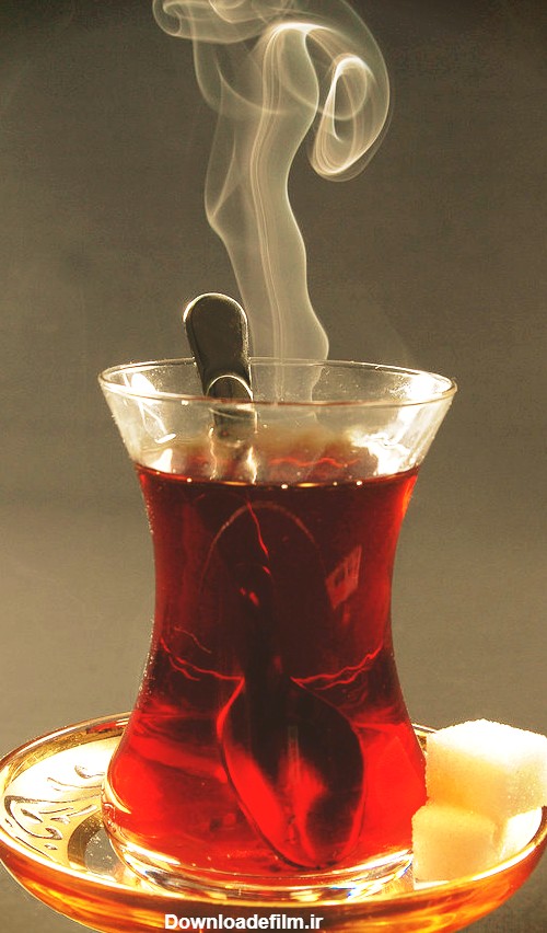 یک چای به طعم لب تو عیش جهان است - عکس ویسگون