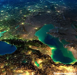 تصویر خارق العاده ناسا از ایران در شب