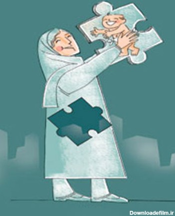 کاریکاتور روز مادر - نقاشی با موضوع روز مادر