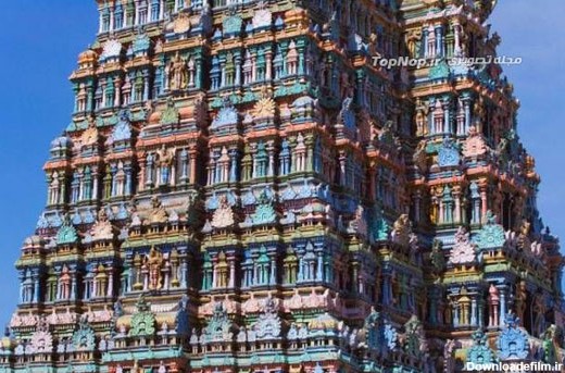 معابد رنگارنگ در کشور هند +عکس