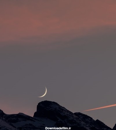 عکس هلال ماه 