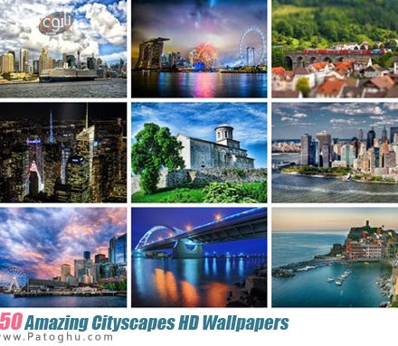 مجموعه تصاویر با کیفیت از شهرهای جهان برای پس زمینه ویندوز Amazing Cityscapes HD Wallpapers