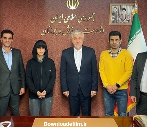 وزیر ورزش در دیدار الناز رکابی: تو فرزند ایرانی - تابناک | TABNAK