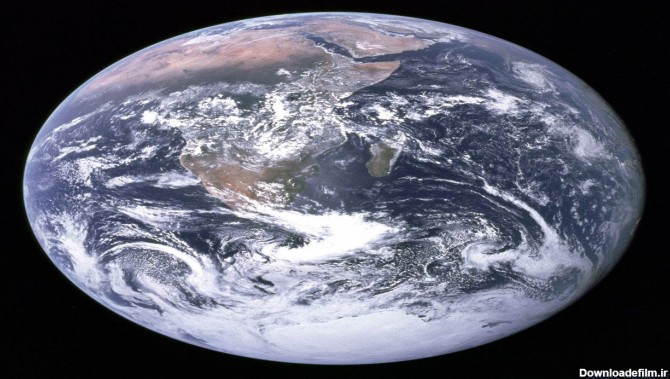 کره زمین به شکل تیله آبی — تصویر نجومی – فرادرس - مجله‌