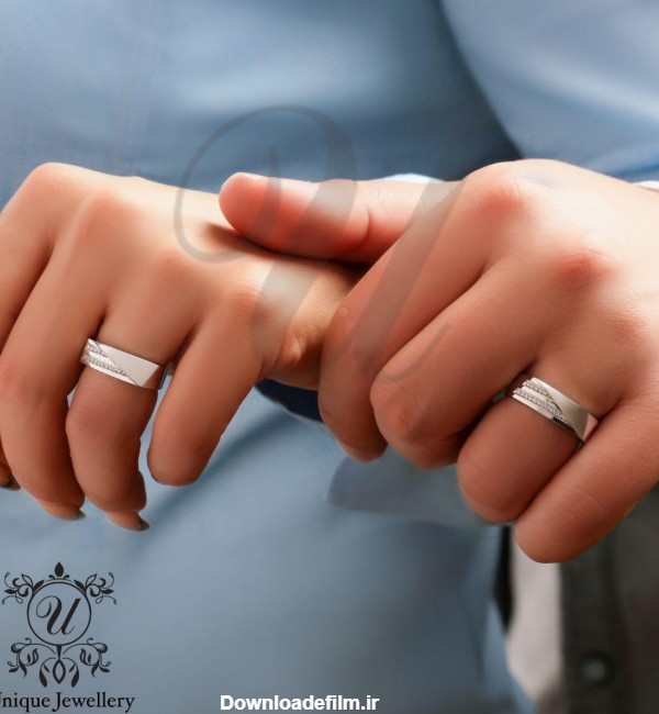 حلقه ازدواج کد 1615 - فروشگاه اینترنتی جواهرات یونیک