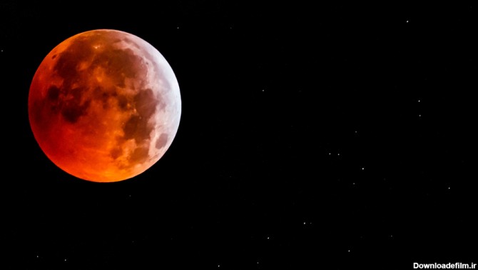 ابر ماه خونین به روایت عکاسان سرتاسر جهان