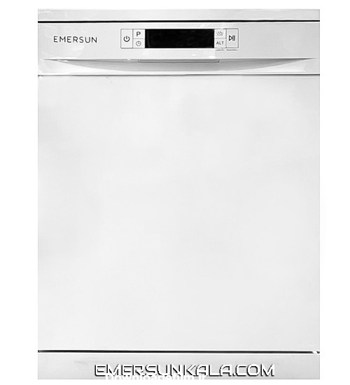 ماشین ظرفشویی امرسان سفید مدل EG04 ظرفیت 14 نفر