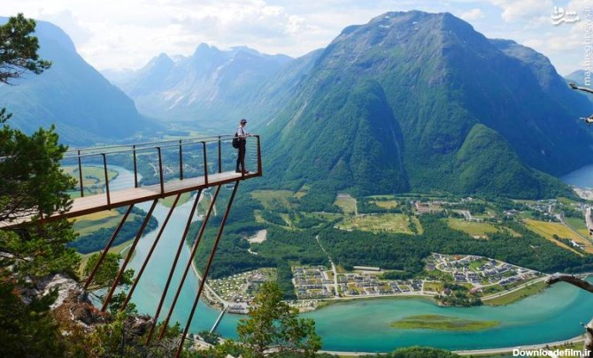 مشرق نیوز - عکس/ چشم اندازی زیبا از طبیعت نروژ