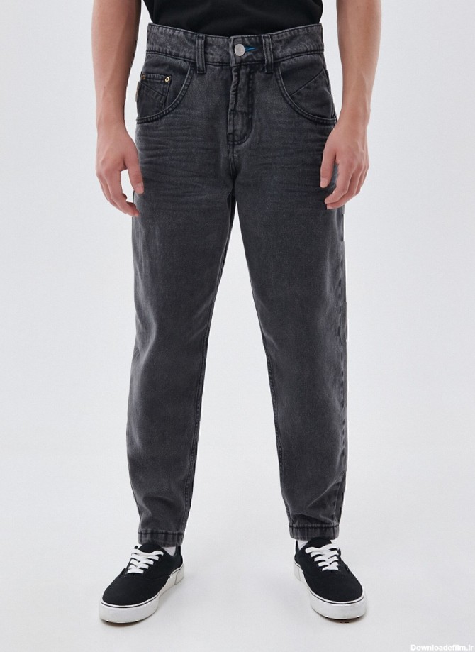 خرید شلوار جین مردانه بگ گشاد مام استایل برند کراپ Cropp | بادابینگ استایل