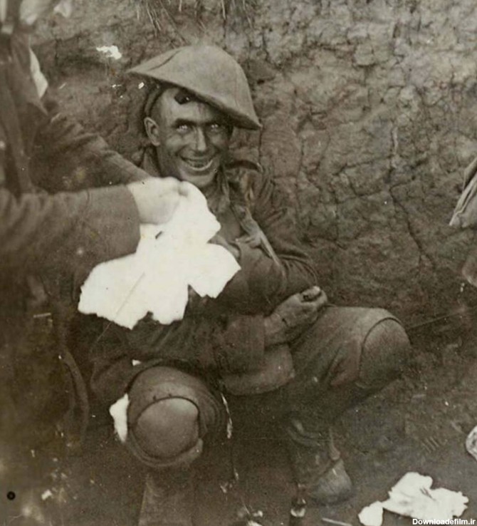 شوك انفجار سربازی در طول جنگ جهانی اول