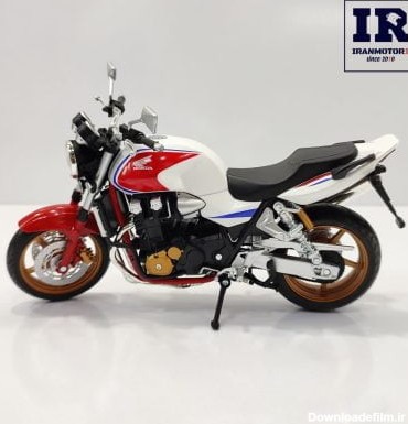 ماکت موتور سیکلت سی بی 1300 CB سفید قرمز سایز 1:12