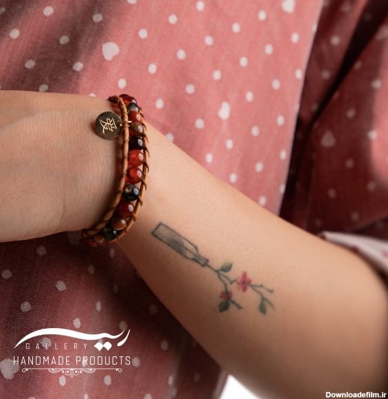 دستبند طلا زنانه افسانه‌ای فروشگاه زیورآلات دست ساز ریسه گالری