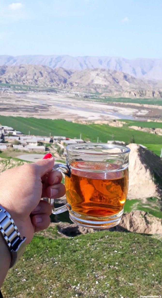 چای تو دل طبیعت طعم عشق شیرین میده😊 - عکس ویسگون