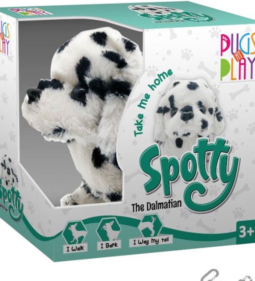 عروسک رباتیک حیوان خانگی سری هاپو اسپاتی Spotty | بچه گانه،خرید اینترنتی عروسک سگ پشمالو،خرید عروسک سگ،اسباب بازی سگ،عروسک پسرانه،قیمت عروسک سگ پشمالو