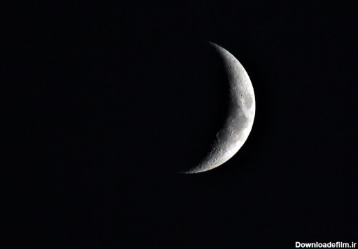 عکس زیبای ماه با منظره شب و ابر + اشعار زیبا با مضمون ماه و شب و ستاره