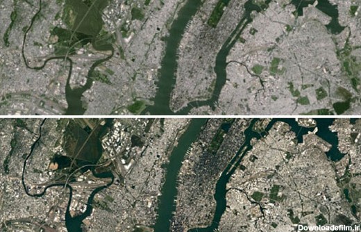 افزایش کیفیت تصاویر ماهواره ای گوگل