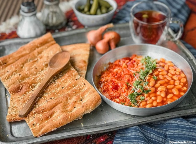 فرارو | طرز تهیه املت لوبیا شاپوری، صبحانه خوشمزه گیلانی