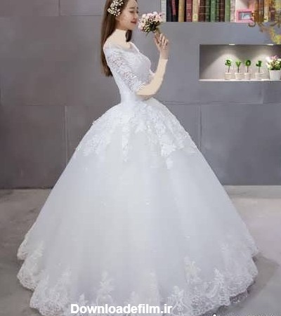 مدل لباس عروس برای افراد لاغر با طرح های زیبا و مد روز