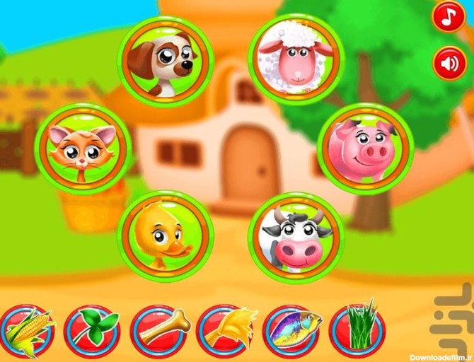 بازی مزرعه حیوانات - عکس برنامه موبایلی اندروید