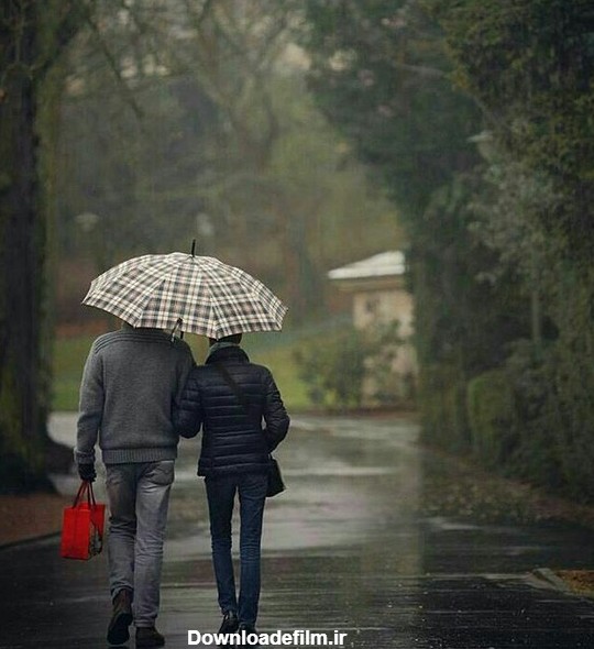 اندکی عاشقانه زیر این باران بمان ..... - عکس ویسگون