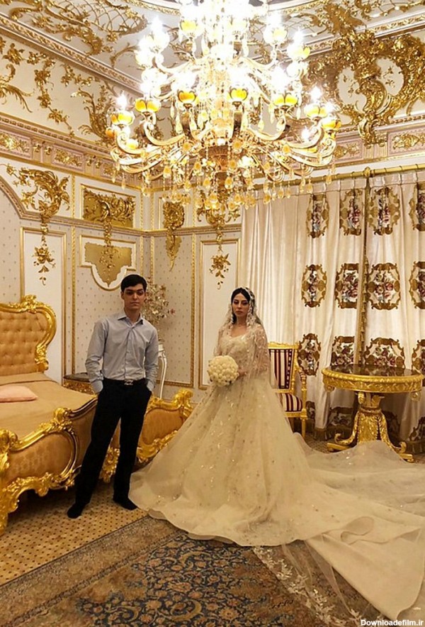 ازدواج افسانه ای دختر 18 ساله با پولدارترین پسر چچن + عکس عروسی
