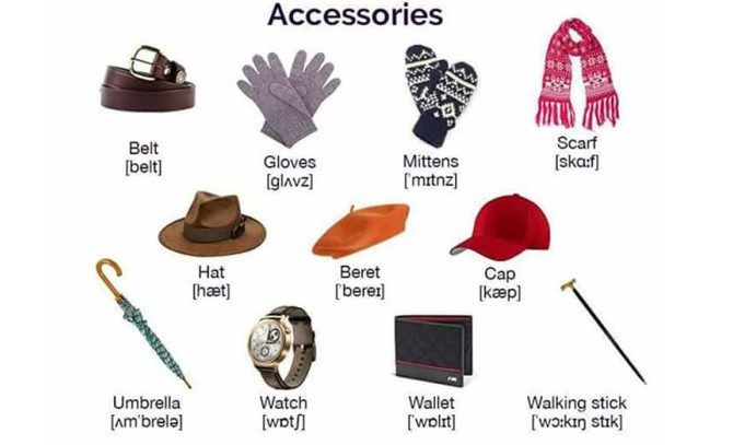 انواع لباس ها به انگلیسی (مردانه و زنانه)