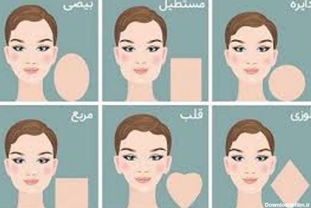 فرم صورت و مدل موی متناسب با آن / صورت های بیضی جزء خوش شانس ها