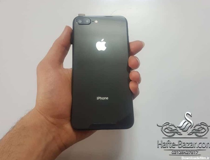 گوشی موبایل اپل مدل آیفون ۸ پلاس طرح اصلی مشکی - گوشی طرح
