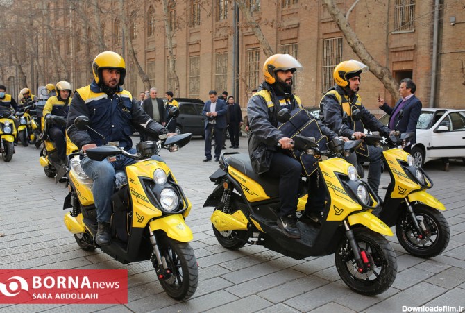 آخرین خبر | عکس/ رونمایی از موتورسیکلت های برقی موزعین پستی با ...