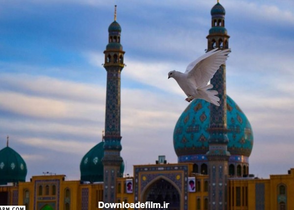 عکس مسجد جمکران زیبا
