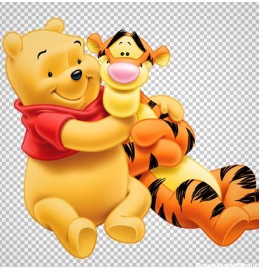 دانلود شخصیت کارتونی پوه (pooh) و ببر (Tiger) با کیفیت بالا