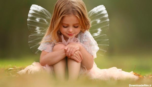 عکس دختر کوچولوی فرشته