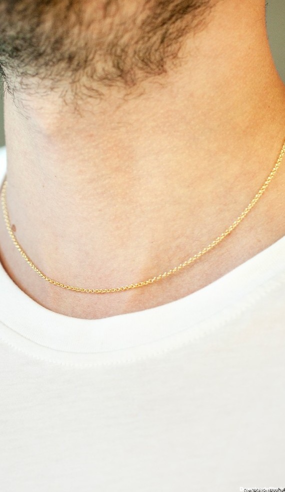 مدل گردنبند طلا مردانه